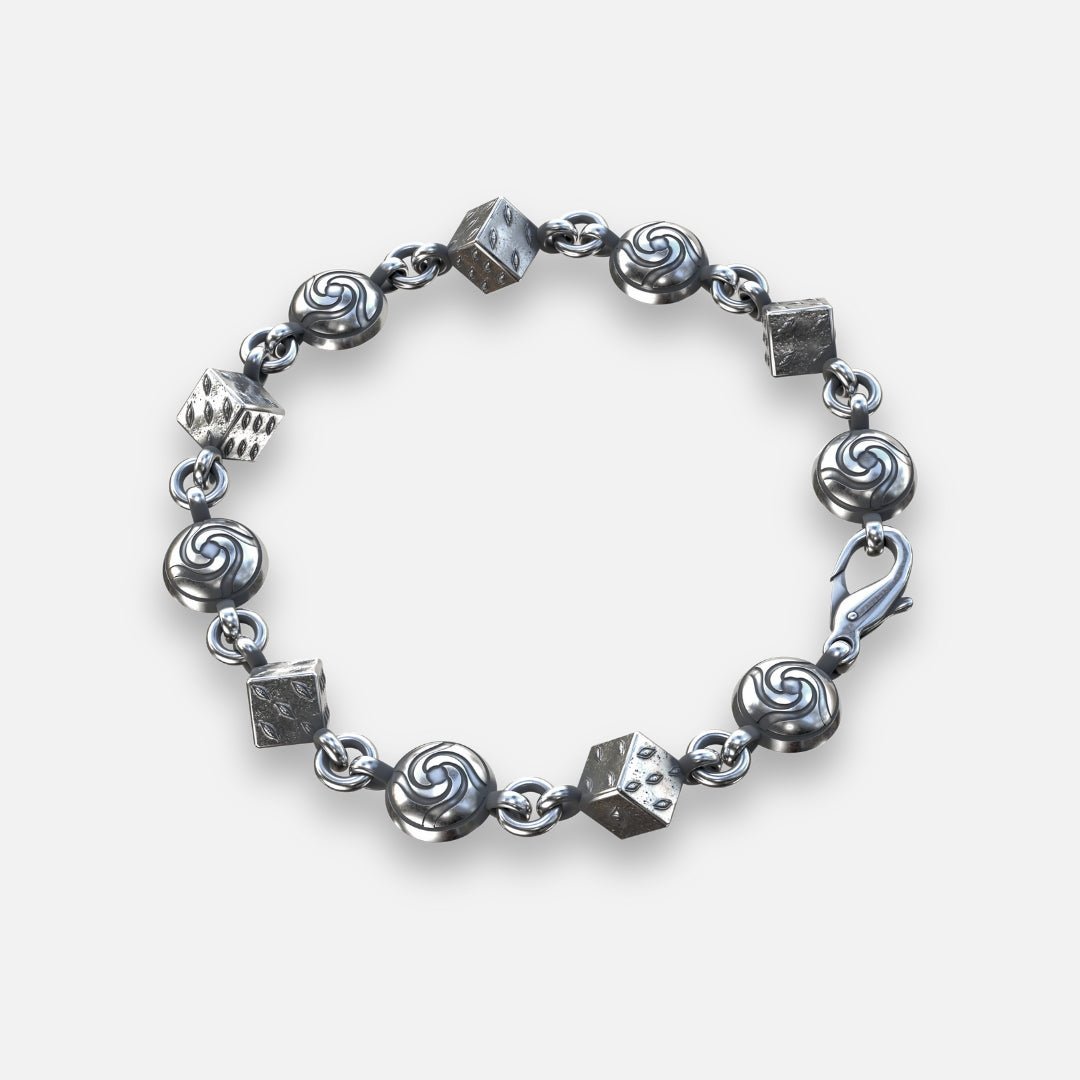 レア Prison シルバーブレスレット スターリングシルバーの囚人 