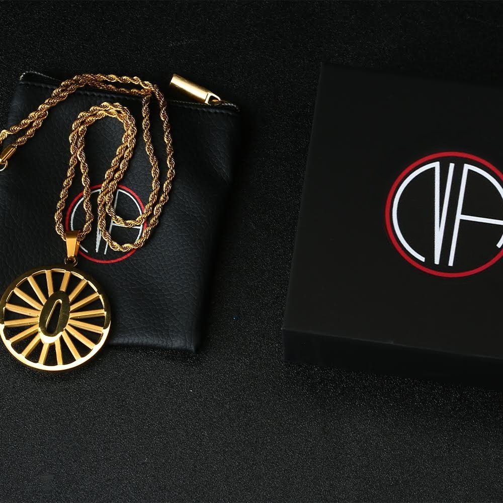 18K Tanjiro Nichirin Guard Pendant - NAnimerica
