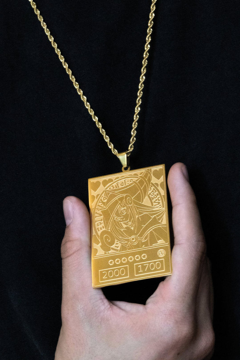 18K Dark Magician Girl Pendant - NAnimerica