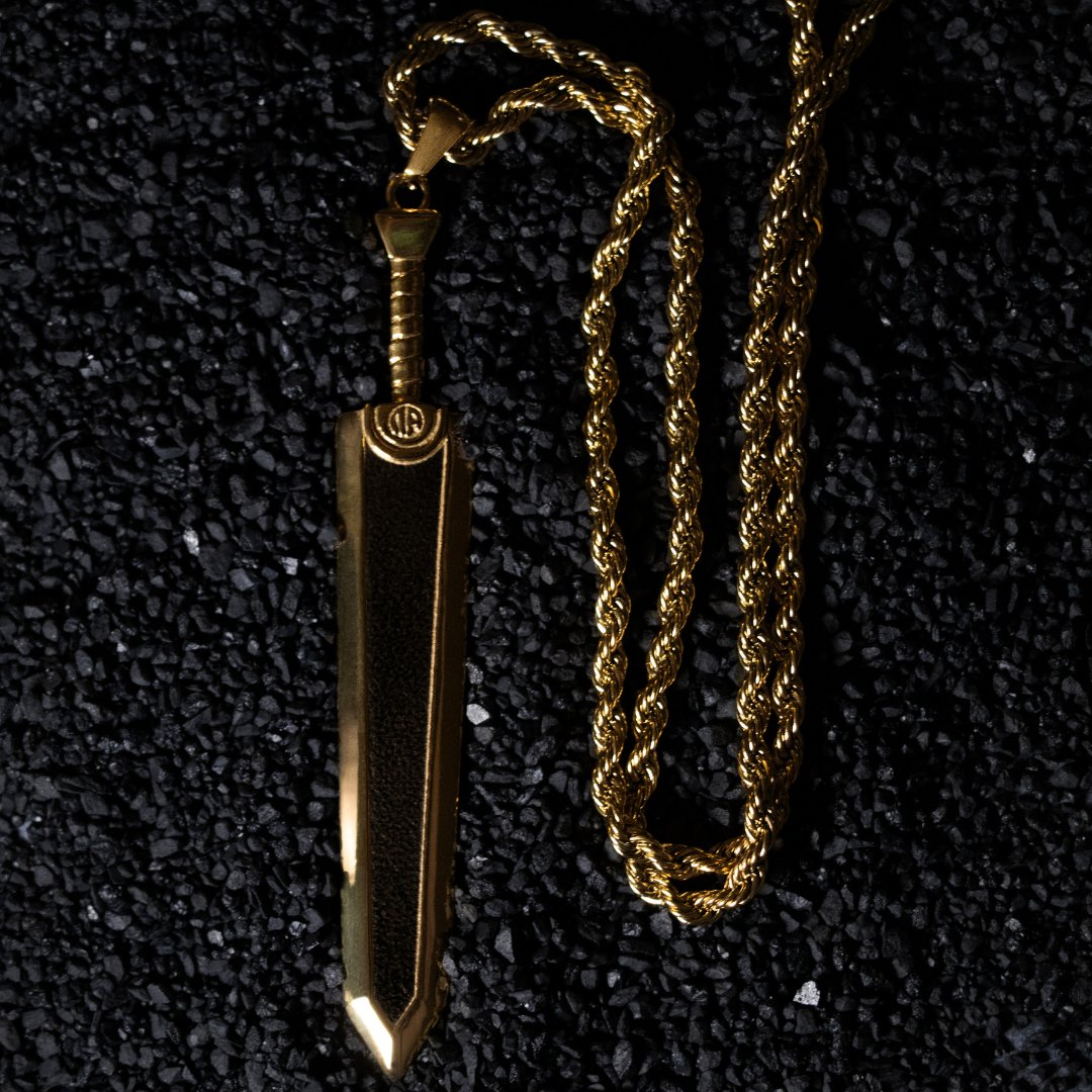 18K Dragon Slayer Pendant - NAnimerica