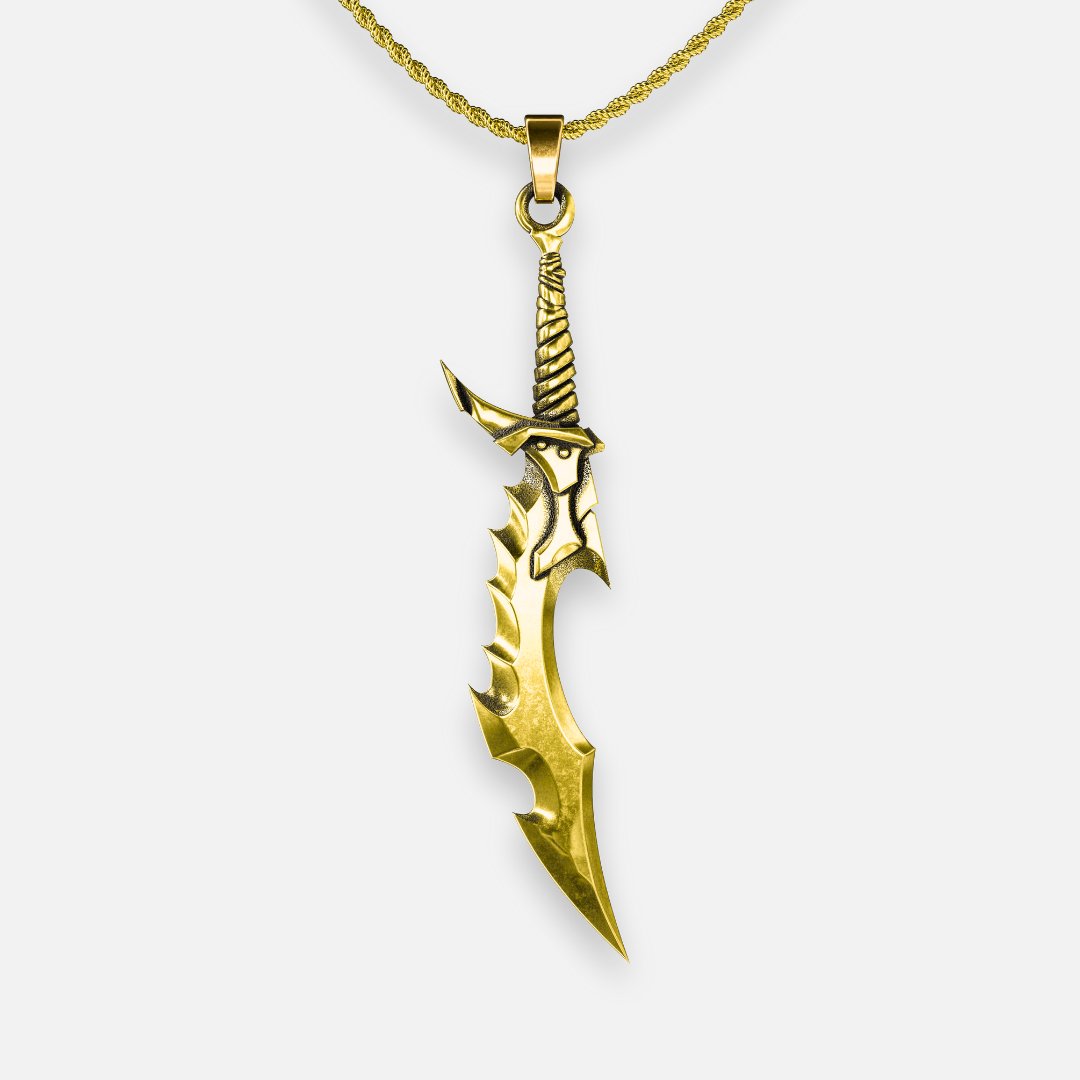 18K Knight Slayer Pendant - NAnimerica