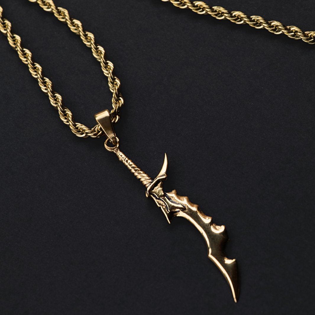 18K Knight Slayer Pendant - NAnimerica