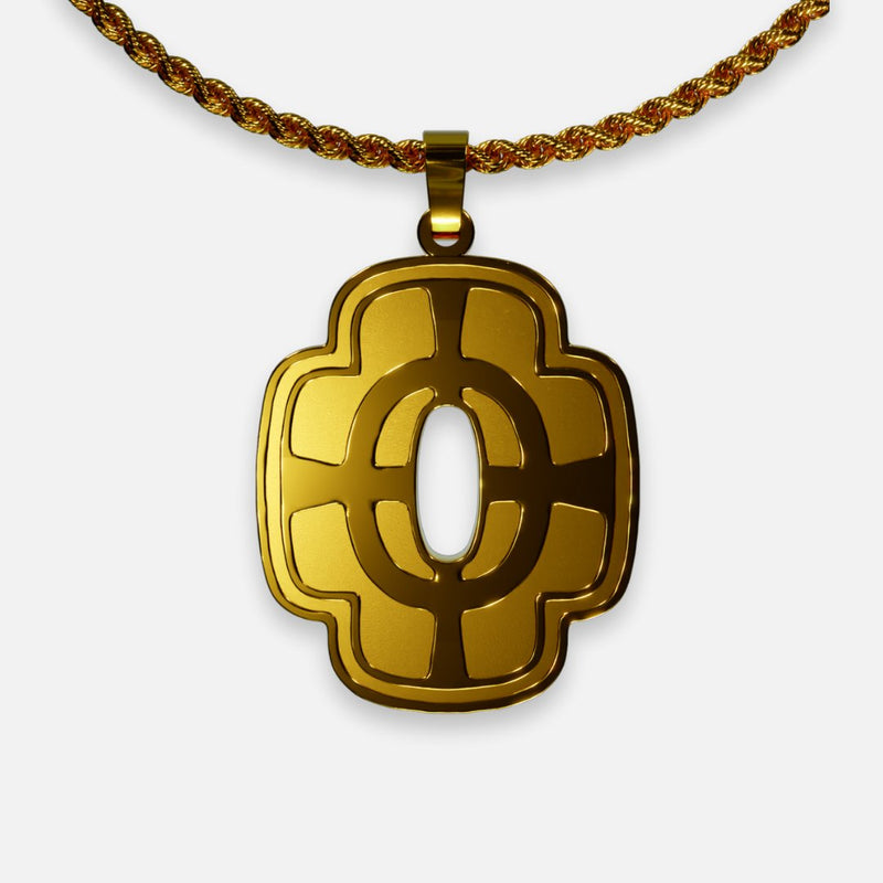 18K Tengen Nichirin Guard Pendant - NAnimerica