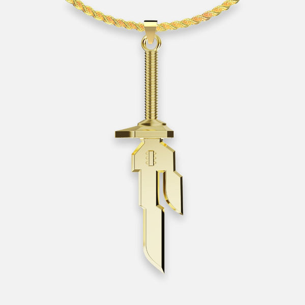 18K Toji's Spear of Heaven Pendant - NAnimerica