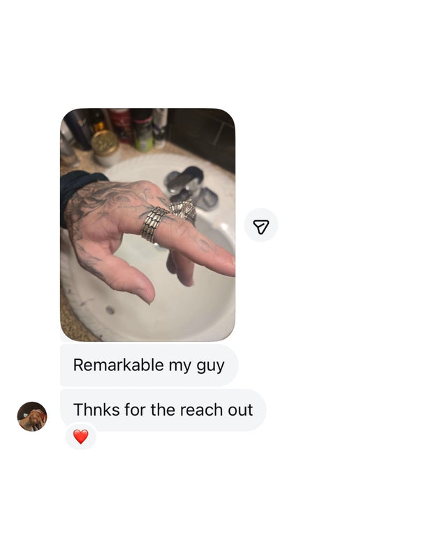 Message from a collector about their ARMOR piece