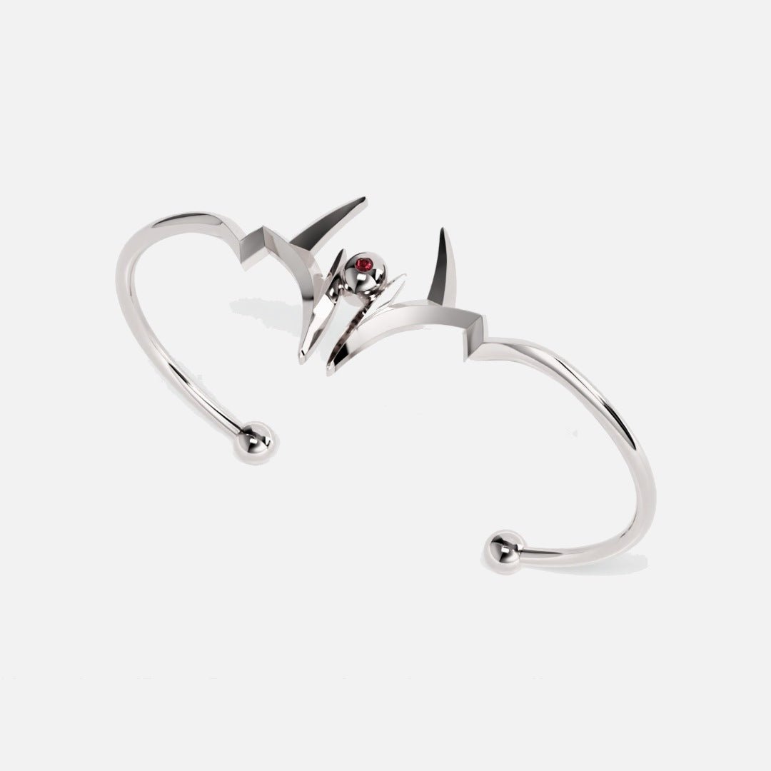 King of Curses cuff bracelet in 18K gold or rhodium – NANIMERICA