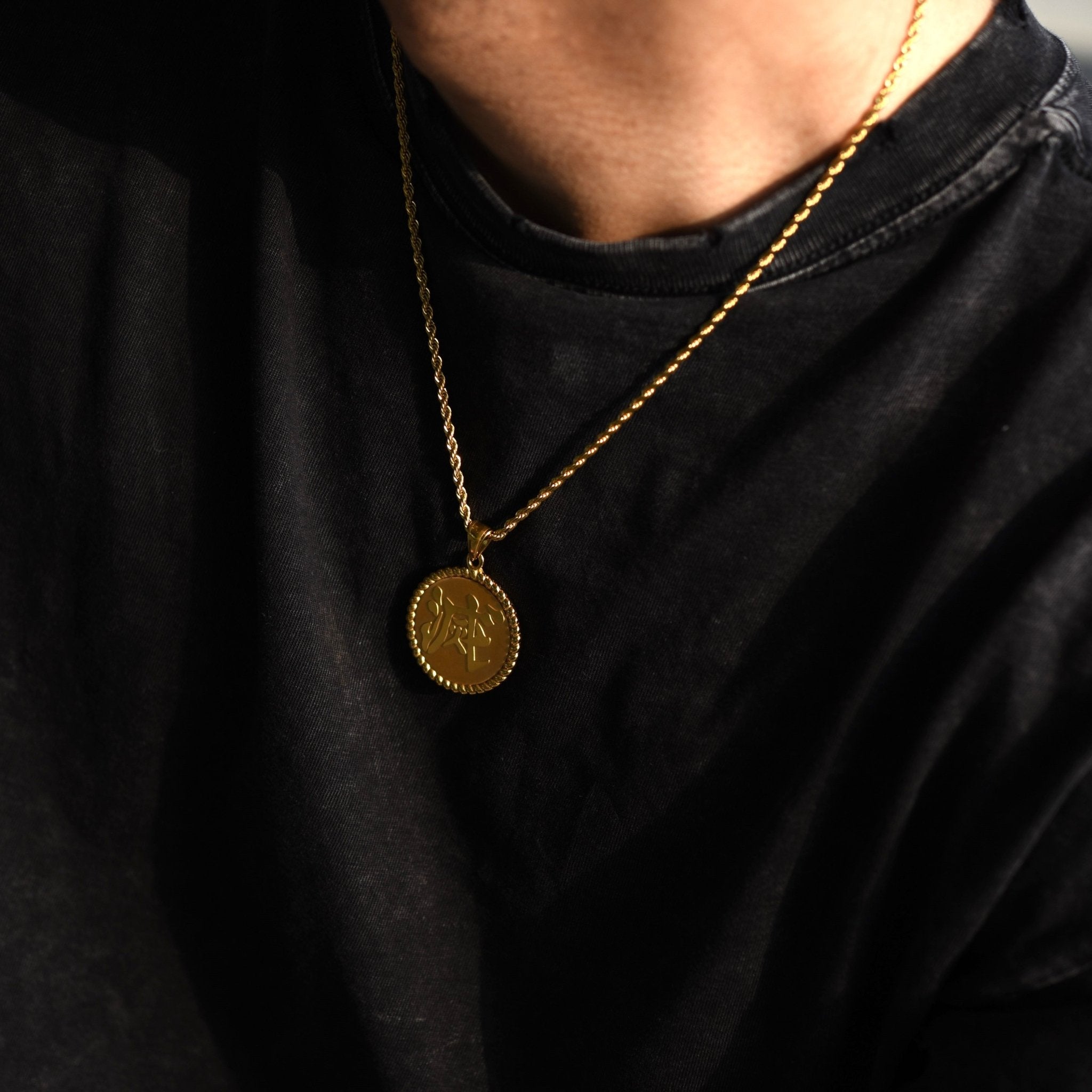 18K Destroy Coin Pendant - NAnimerica