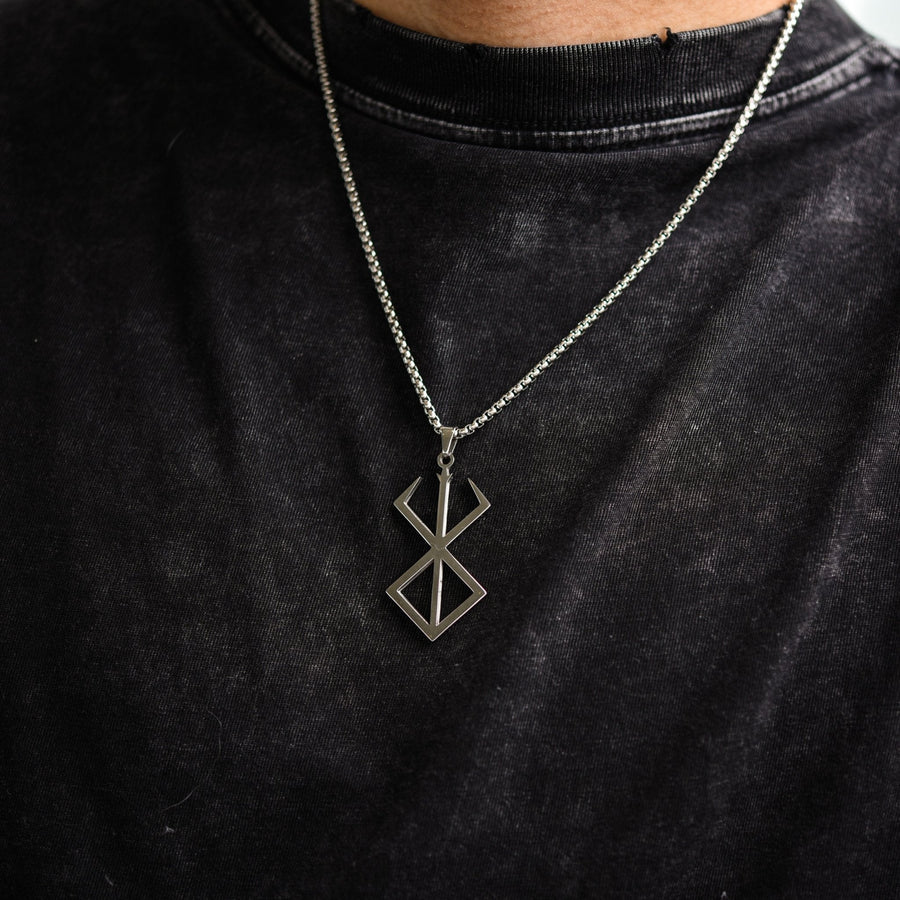 Brand of Sacrifice pendant in titanium – NANIMERICA